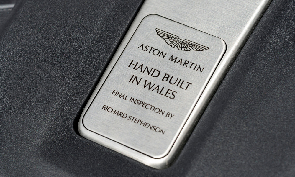 Aston Martin First Production DBX SUV Base Plate Made in Wales