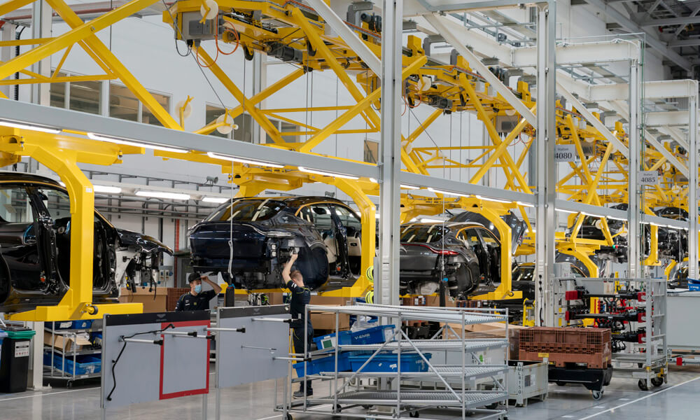 Aston Martin First Production DBX SUV Factory Floor Staff