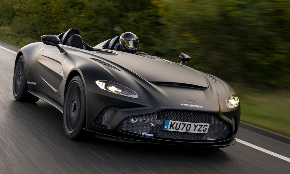 Aston Martin V12 Speedster Prototype Front Side