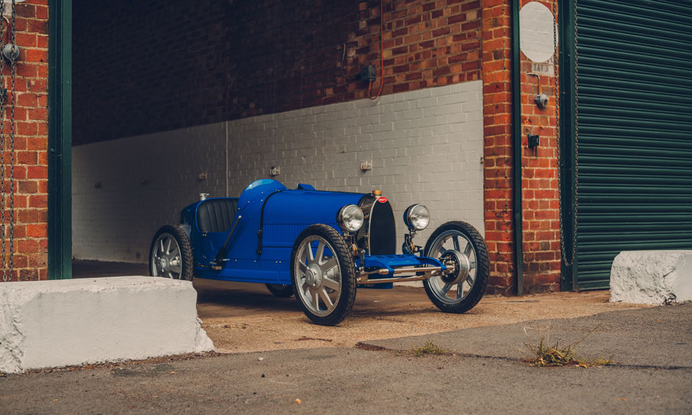 Bugatti Baby II Side Profile