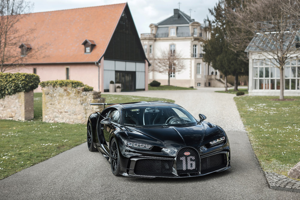 Only 60 Bugatti Chiron Pur Sport's will be produced at €3 million each. Credit: Bugatti
