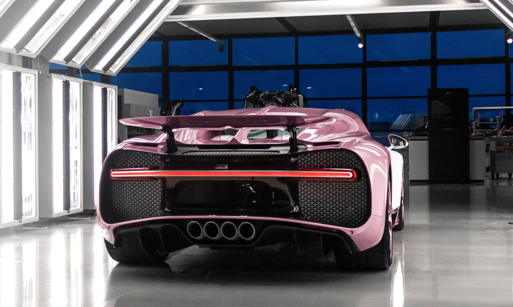 Bugatti Chiron Sport Alice Rear View