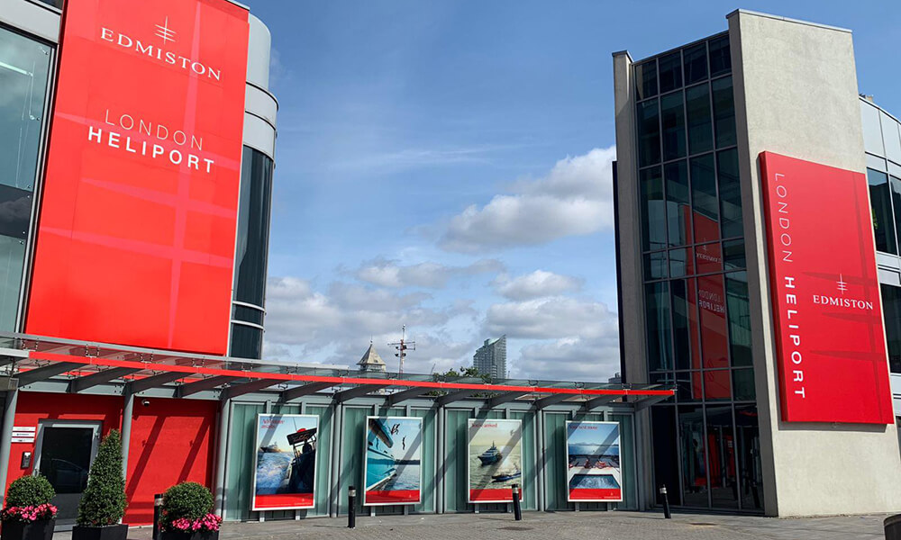 Edmiston London Heliport Entrance