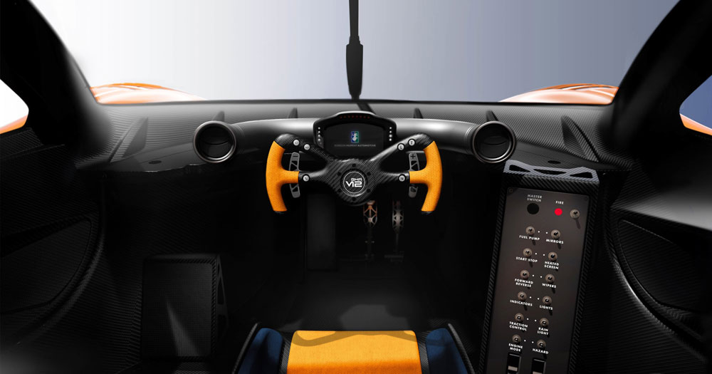 Gordon Murray Automotive T.50s Niki Lauda Interior
