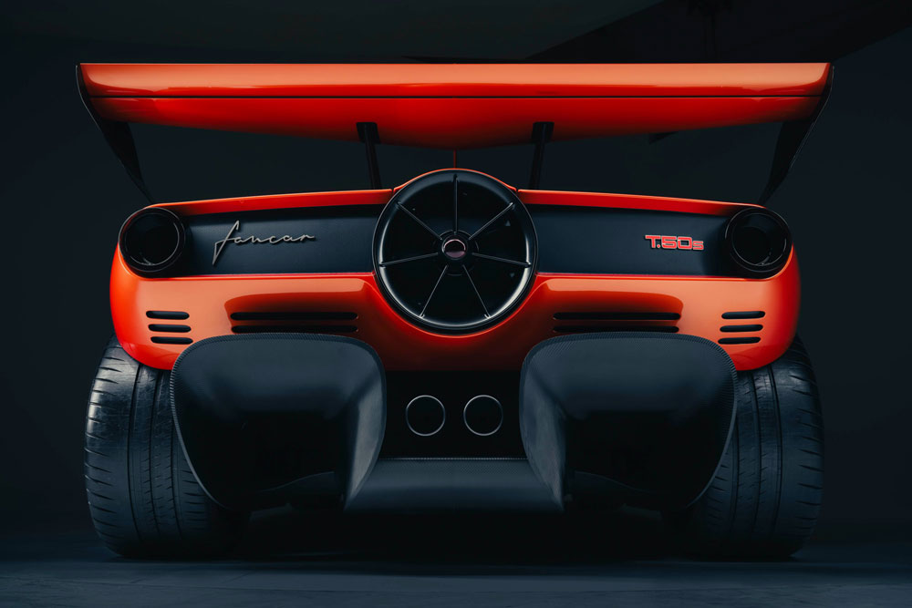 Gordon Murray Automotive T.50s Niki Lauda Rear Low View