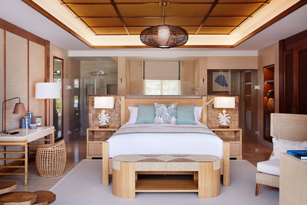 L'Escale Resort Seychelles Winch Design Bedroom Spa Villa