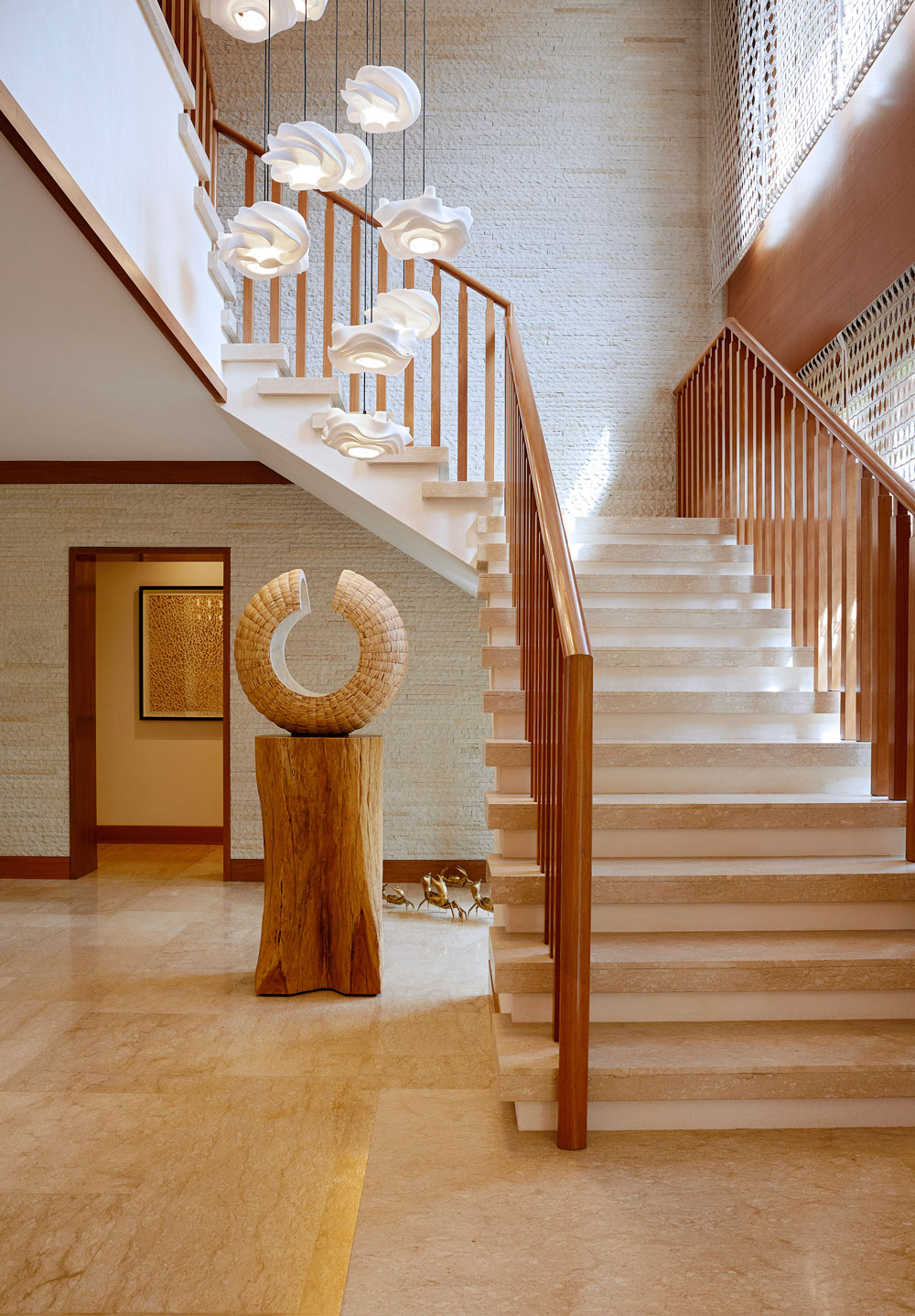 L'Escale Resort Seychelles Winch Design Foyer Details