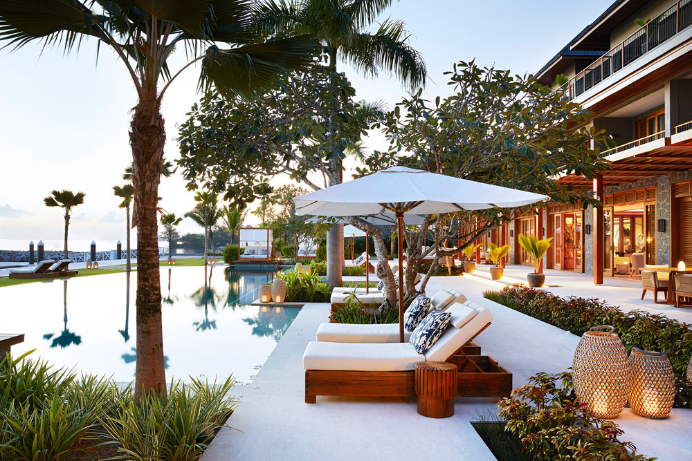 L'Escale Seychelles Resort Winch Design Pool Area Main Pool