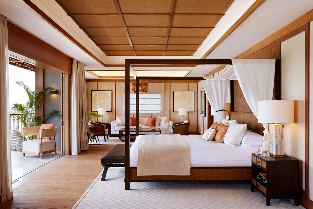 L'Escale Resort Seychelles Winch Design Presidential Villa Master Bedroom