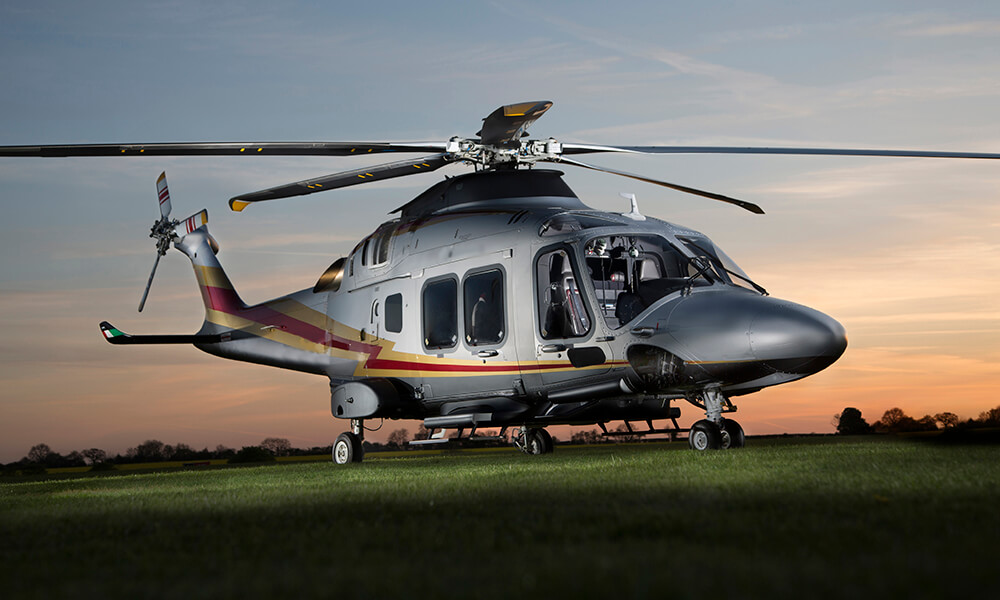 Leonardo AW169 helicopter
