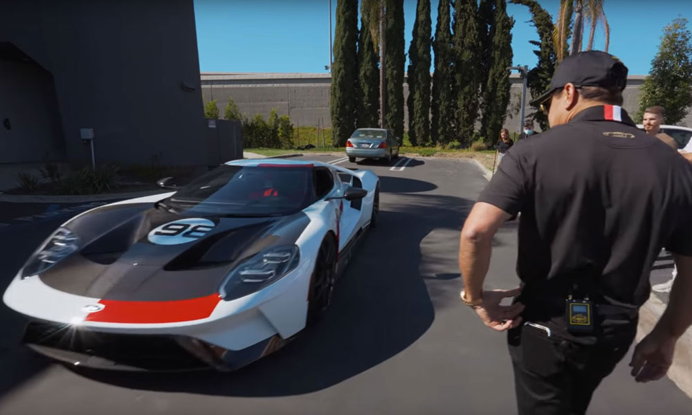 Manny Khoshbin Ford GT Heritage Edition Delivery Day