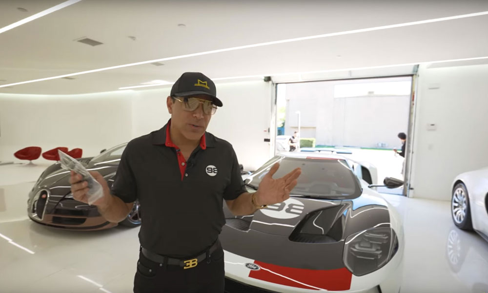 Manny Khoshbin Ford GT Heritage Edition Garage