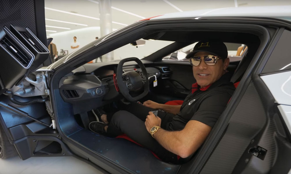 Manny Khoshbin Ford GT Heritage Edition Seat