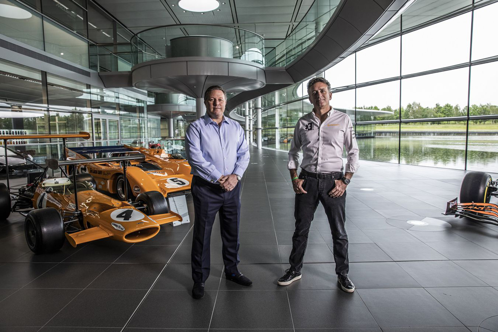 McLaren E Extreme Zak Brown Alejandro Agag