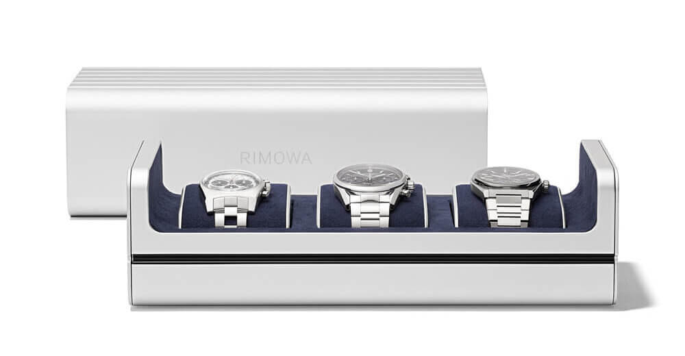 Limited edition RIMOWA Watch Case available for pre-order. Credit: RIMOWA
