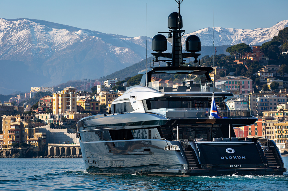 Tankoa Yachts built superyacht M/Y Olokun. Credit: Tankoa Yachts