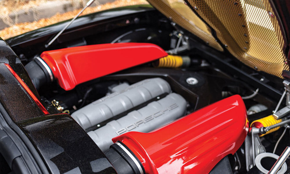 Gemballa gold edition mirage gt engine