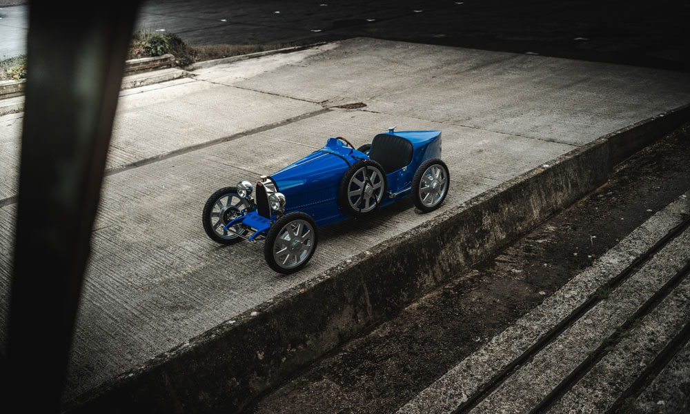 Bugatti Baby II Aerial View