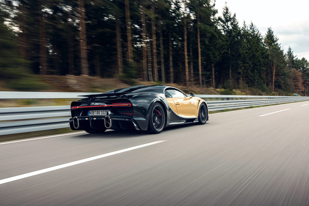 Bugatti Chiron Super Sport Testing Rear