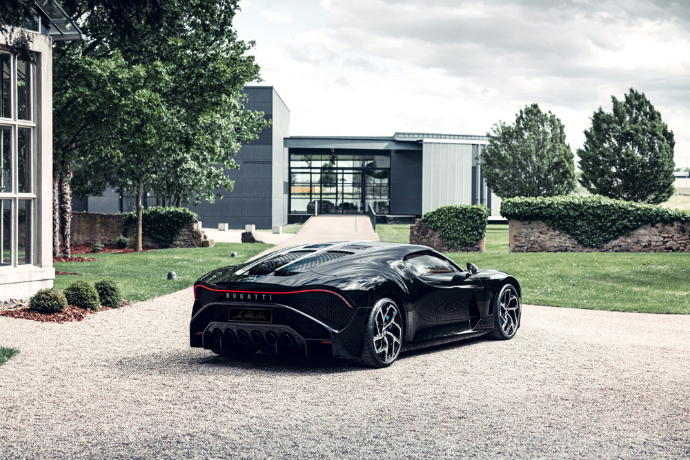 Bugatti La Voiture Noire Final Car Molsheim Rear Right
