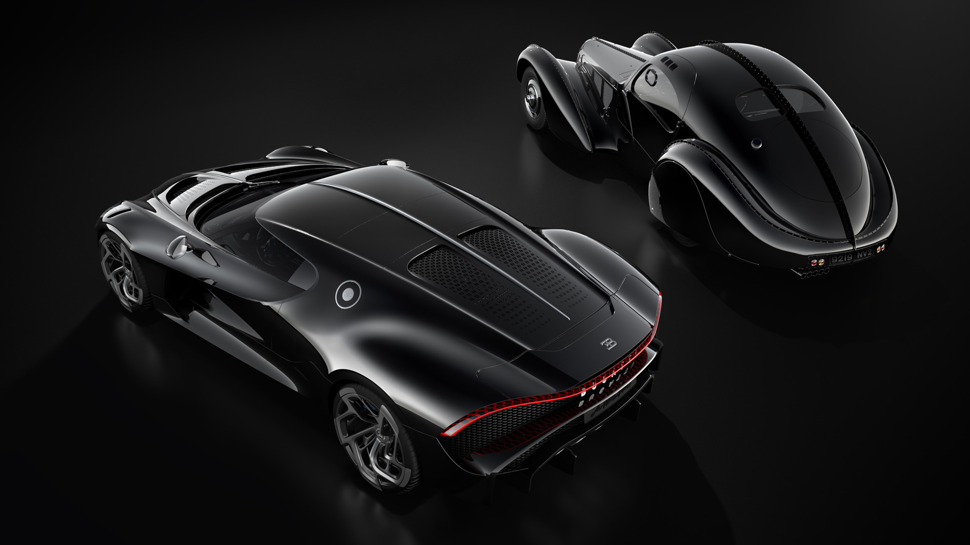 Bugatti La Voiture Noire Old & New
