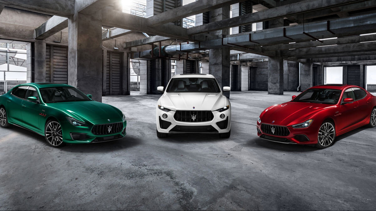 Maserati's New Trofeo Collection Have Been Given Ferrari Built V8