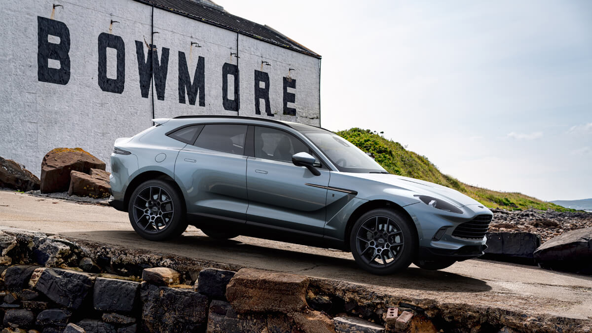Aston Martin Creates Whisky-Inspired DBX Bowmore Edition